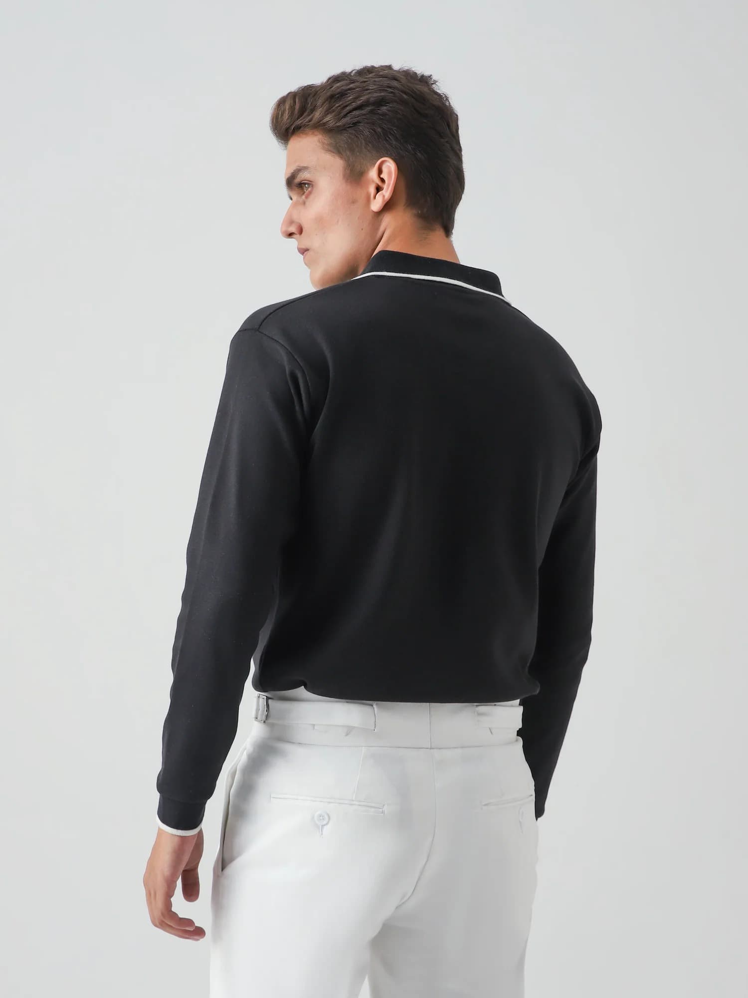 CLASSIC FULL SLEEVES POLO - view 2