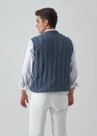 knitted sweater classic alternate view