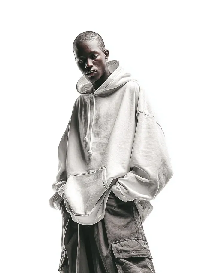 OVERSIZED HOODIE - view 1